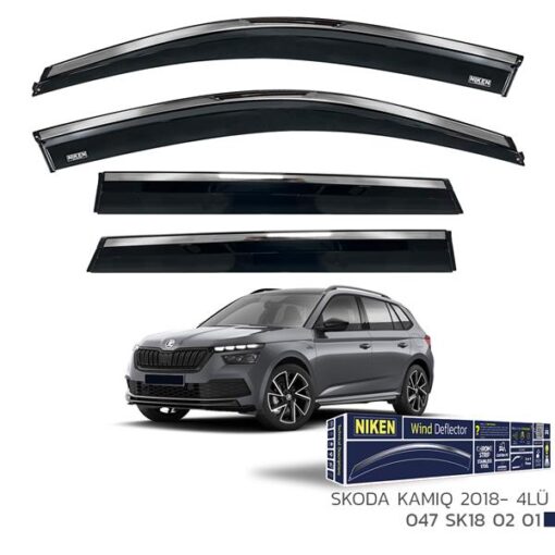 Kromlu Cam Rüzgarlığı Skoda Kamıq 2018- 4lü