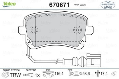 Arka Balata Transporter T5 T6 04 Gdb1557 Fişli - 7H0698451-7H0698451B-7H0698451A