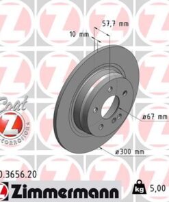 Fren Dıskı Arka Mercedes W204 S204 C204 C207 A207 - A2044231512