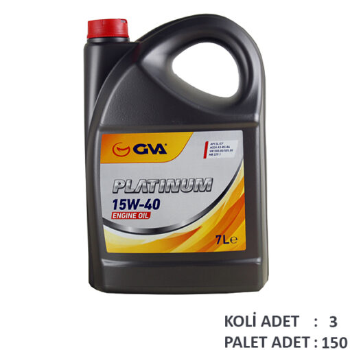 Motor Yağı 15w40 7 Lt Platınum Mineral Apı Sl/cf - 15W40