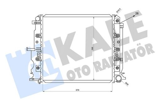 Motor Su Radyatoru Mercedes Sprınter B906 06 - A9065001402