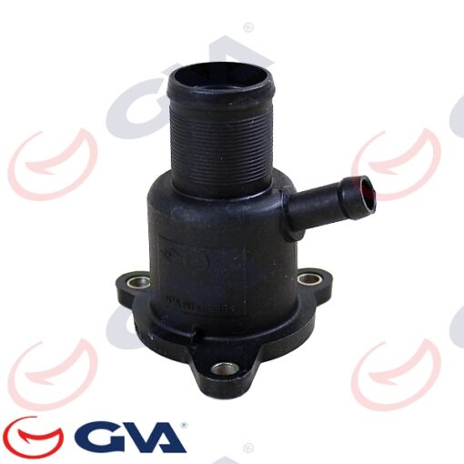 Termostat Yuvası Flanşı Clıo-kangoo-megane-dacıa Logan 1.4-1.6 K4j-k4m Plastik / Borulu - 8200561420-7700101179-7700869797
