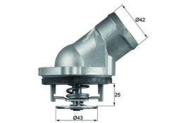 Termostat 87 C Mercedes M112 W202 W203 Cl203 W210 W211 W220 - A1122030275
