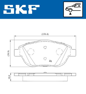 Ön Fren Balatası Corsa F 19 Crossland 17 Mokka 20 C3 Iı-ııı-aırcross 09 C4 14 208 19 2008 19 Ds3 15 15 İnç 283mm - 1647863580-1617293780-3649095