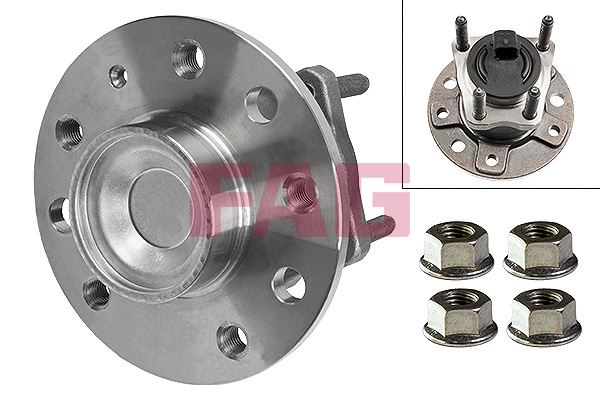 Arka Teker Poryası Rulmanlı Astra H-zafıra B 1.3cdtı-1.4-1.6-1.7cdtı-1.9cdtı 04 5 Bijon - 1604316-93178626
