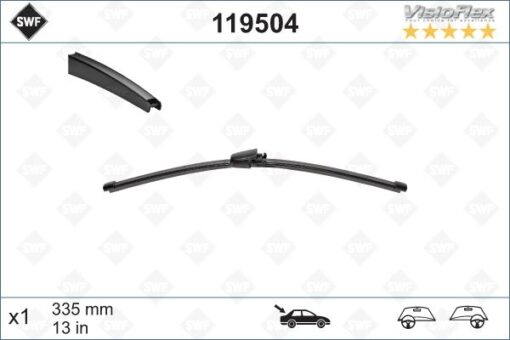 Silecek Süpürgesi Arka Golf5-golf6-polo-ıbıza-tıguan 335 Mm - 6Q6955425-5J7955425-3C9955425