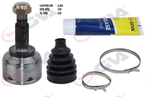 Aks Kafası Dış Ön Symbol-thalıa/logan Iı/sandero 1.5 Dcı 12- 23x22x49 143.00mm - 391014946R
