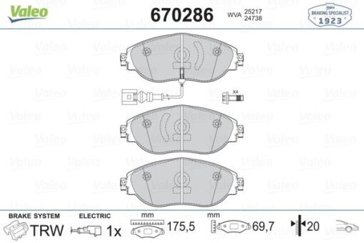 Ön Balata Golf Vıı 5g1 12 Passat 362 3g5 10 14 Cc 11 Sharan 10 Leon 13 Octavıa 12 - 7N0698151A-7N0698151C-3C0698151G