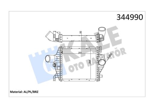 Turbosarj Radyatoru Mercedes Vıto W638 97 03 - A6385012301