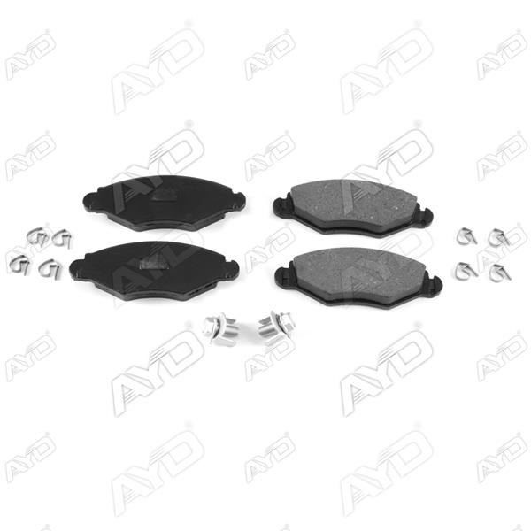 Ön Fren Balatası Peugeot P206 1.4 1.6 09/98 P306 1.4 1.6 5/93 Kulakları Deliksiz - 4254.94-421.91-4253.20-WVA23205