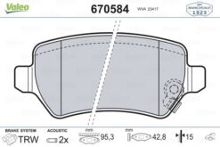Arka Balata Astra G 98 Astra H 05 Merıva 03 Zafıra 00 Combo 02 - 93188727-1605967-1605086-WVA23415