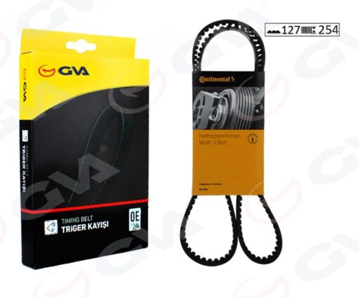 Triger Kayışı 127x254 Daewoo Chevrolet Aveo Kalos Lacettı Nubıra 1.4-1.6 16v 03 - 96183352-96417177