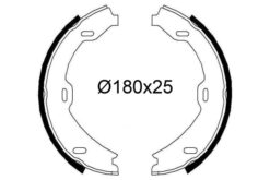 Fren Balatası Arka Park Frenı Mercedes S-class W220 C215 99 06 - A2204200520