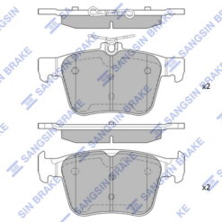 Arka Fren Balata Vw Golf Vıı 14- / Touran. T-roc 18- / Audı A3 14-20 / Q2 16- / Tt 18- - 8V0698451-5Q0698451C-3Q0698451F