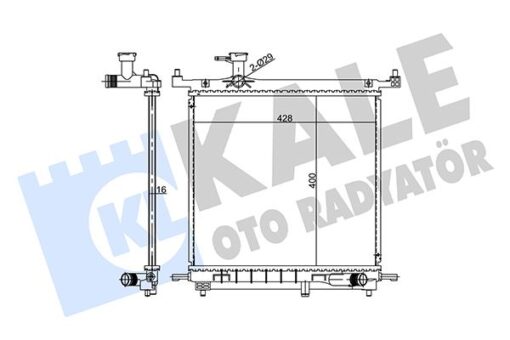 Radyatör Al/brz Nıssan Mıcra Iv 1.2 1.2 Lpg 10 -15- Mt - 214101HC1A-214101HC1B