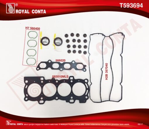 Üst Takım Contası Skt Keçeli Sub.lastikli Focus Iı 1.6 16v 03-07 100hp - 4M5G 6008