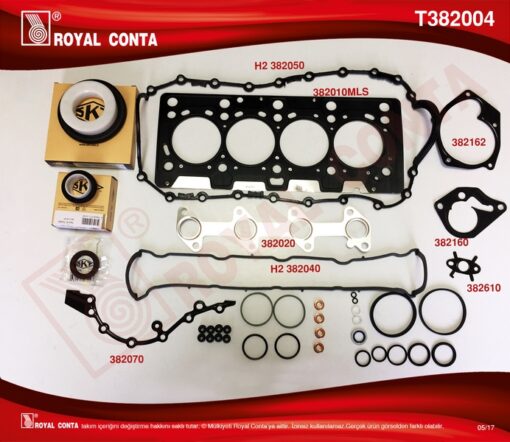 Motor Takım Conta Skt Keçeli/sub.lastikli Clıo-mgn 1.5 Dci