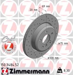 Fren Dıskı Arka Bmw F10 F11 - 34216775287