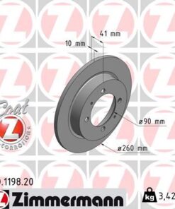 Arka Fren Aynası Volvo S40 V40 95-04 Carısma 95-06 Space Star 98-04 260x10x4dl 986478898-df2784 - MB699288-MB699289-30872940