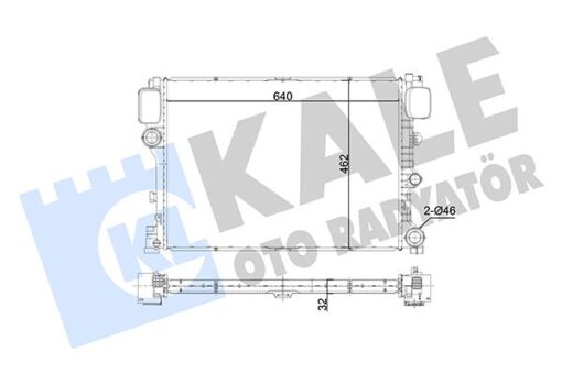 Motor Su Radyatoru Mercedes S-class W221 C216 - A2215003203