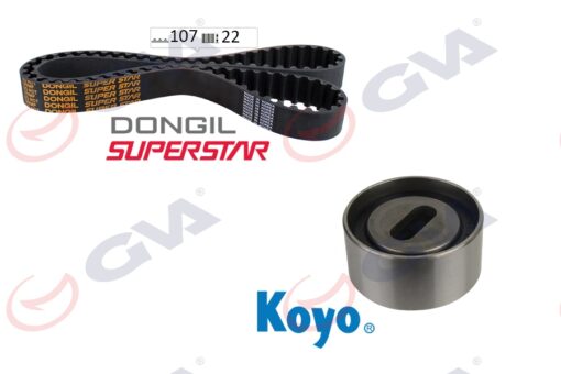 Triger Kayış Seti Eksantrik Seti Mazda 323 1.6l B6 Bg Kasa 89-95 / Kıa Prıde 1.3l B3 16v 94- / Rıo 1.3l A3e Dc Kasa 00-05 / Sephıa 1.5l 1.6l Fa Kasa 95-97 1 Kayış 1 Rulman - BP0112205-KK35012205-B63012700