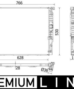 Motor Su Radyatoru Premıum Lıne Bmw B48 G30 F90 G31 G32 G11 G12 - 17118743664