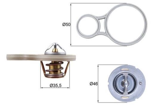 Termostat Mını R50 R52 R53 - 11537596787