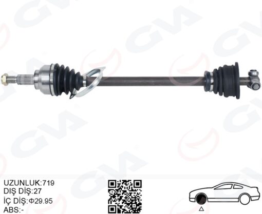 Komple Aks Sol On Renault Laguna Iı Bg0/1 1.6i 16v M-t Jh3 01-07 - 8200232886-8200014107-7711135307