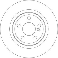 Fren Dıskı Arka Mercedes W176 W246 C117 X156 - A2464230112
