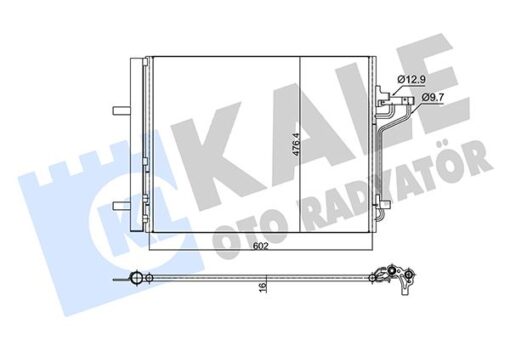 Klıma Radyatoru Kuga Iı 14 1.5 16. Tdcı Focus 2.0l Ecoboost 15 Yenı Connect 1.5-1.6 Tdcı 14 - 1785765-1886885-DV6119710BB