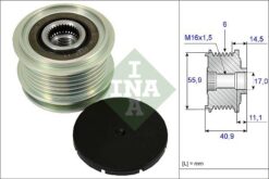 Alternatör Kasnağı T5-caddy-polo-golf-crafter-a3-a4-leon Cfwa-caga-cffa-cayb-bjk-bjm-axb-bjb - 022903119A-021903119G-022903119C