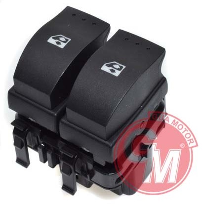 Cam Açma/kapama Çiftli-siyah Renault Megane Iı-traffıc Iı Çiftli 10 Fişli - 8200315034-8200148814-8200015085