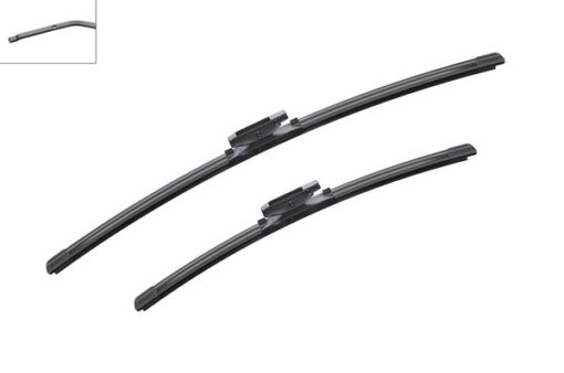 Silecek Süpürgesi 60 45cm Flatblade-muz Tipi Renault Megane Iı 02 - 7711421438-7701063733-7701063735