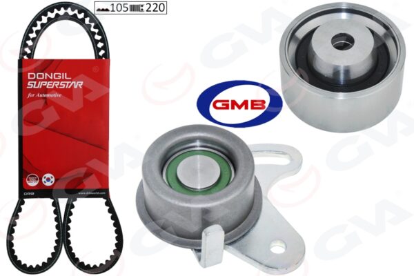 Triger Kayış Seti Hyundaı Accent Admıre Era 1.5l G4eb 01- 1.4l 1.6l G4ed G4ee 01-10 / Getz 1.4l 06-10 / Matrıx Elantra 1.6l 01-06 / Kıa Rıo 1.4l 1.6l 06-10 / Cerato 1.6l 04-07 1 Kayış 2 Rulman - 2431226001-2481026020-2441026000