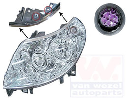 Far Sinyal Sol Motorlu Boxer-jumper-ducato 06-14 H1 H7 - 1369497080