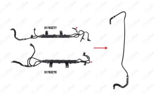 Yakıt Borusu Braket Harıc Doblo 1.3 Multıjet - 51783277