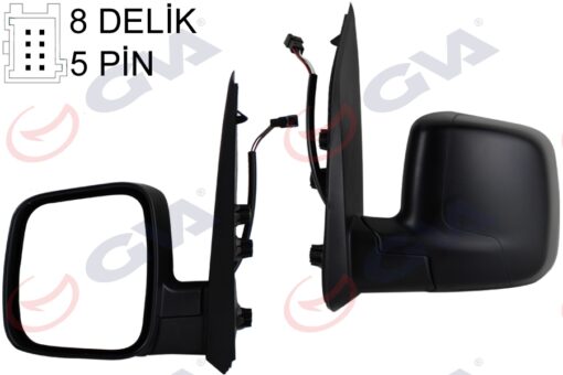 Dış Dikiz Aynası Sol Fıorıno-bıpper-nemo 07 Elektrikli Isıtmalı Konveks 5 Fiş Vm-6115ehl - 735460571-8153.VJ-735714776