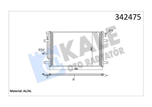 Klima Kondenseri Audı Audı A4 Seat Exeo-exeo St Al-al - 8E0260403H-8E0260403L-8E0260403N