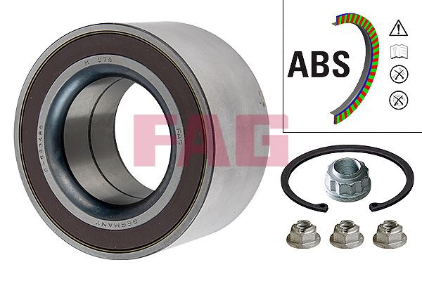 Teker Rulmanı Arka Mercedes Vıto W447 14 - A4479810106