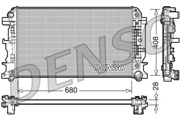 Motor Su Radyatoru Mercedes Sprınter B906 06 Otomatık Sanzıman - A9065001502