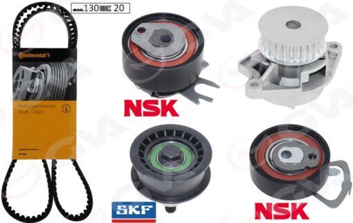 Devirdaimli Triger Seti 130x20 Polo-cordoba-fabıa 1.4 16v Bby-bud-bbz-bky-ahw-ajv-cggb - 036198119B-036198119F
