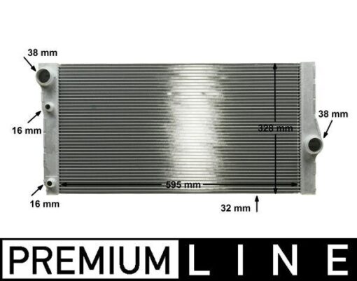 Motor Su Radyatoru Bmw F10 F07 F11 F13 F01 F02 F03 F04 Premıum Lıne - 17118509175