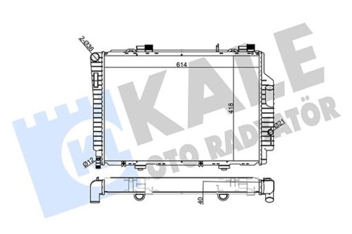 Motor Su Radyatoru Mercedes Clk-class C208 A208 - A2025008203