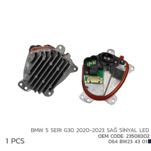Bmw 5 G30 2020-2023 Sağ Sinyal Led Modül 23508302 - 23508302