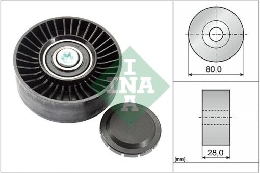 V Kayıs Gergı Rulmanı Bmw M57 N43 N45 N46 N47 N54 N57 E81 E87 E90 F10 - 11287556251