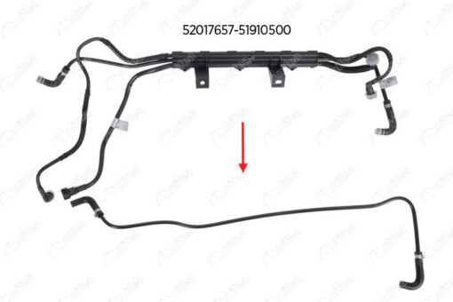 Yakıt Borusu Braket Hariç Euro 5 Doblo 1.3 D Multijet 13 - 51910500-52017657