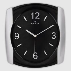Duvar Saati Siyah Çerçeve Çap:29cmx 3.15cm Akrilik Boyalı Ve Varak Baskılı 2 Renk Abs Kasa Mineral Cam Sessiz Akar Makine Varak Baskılı Kabartma Rakam Kasa Baskı Alanı: 110mm - SAAT 107-KG
