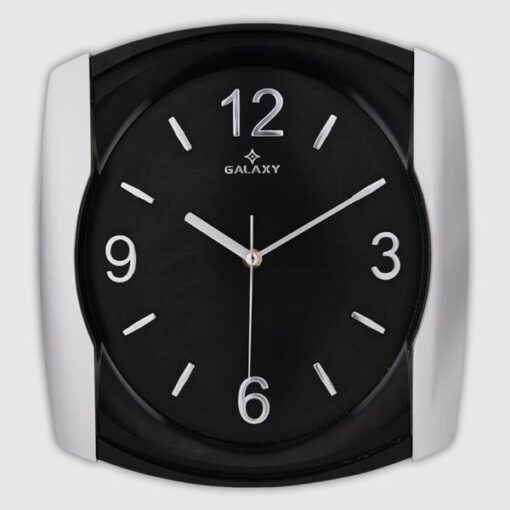 Duvar Saati Siyah Çerçeve Çap:29cmx 3.15cm Akrilik Boyalı Ve Varak Baskılı 2 Renk Abs Kasa Mineral Cam Sessiz Akar Makine Varak Baskılı Kabartma Rakam Kasa Baskı Alanı: 110mm - SAAT 107-KG
