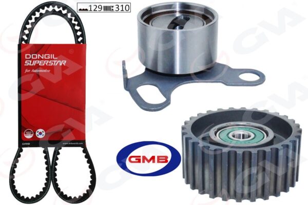 Triger Kayış Seti Eksantrik Seti Toyota Hılux 2.4l 2l 2l-t Ln85 Ln145 Ln105 90-04 / Hıace 2.4l 2l Lh112 Lh114 89- 1 Kayış 1 Rulman 1 Dişli 129x310 - 1356859065-1350554021-1350354030