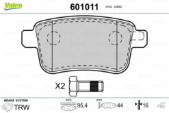 Fren Balatası Arka Mercedes Cıtan W415 12 . Renault Kangoo Iı 09 Fte - A4154210410-440604876R